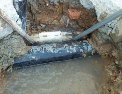 湘桥测漏水之水管漏水